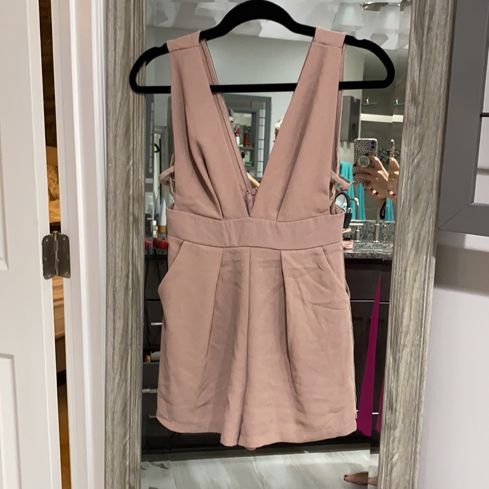 Boutique Tan Romper